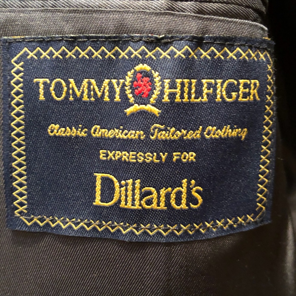 Wool Suit - Deep Navy Windowpanes Pattern. - image 2